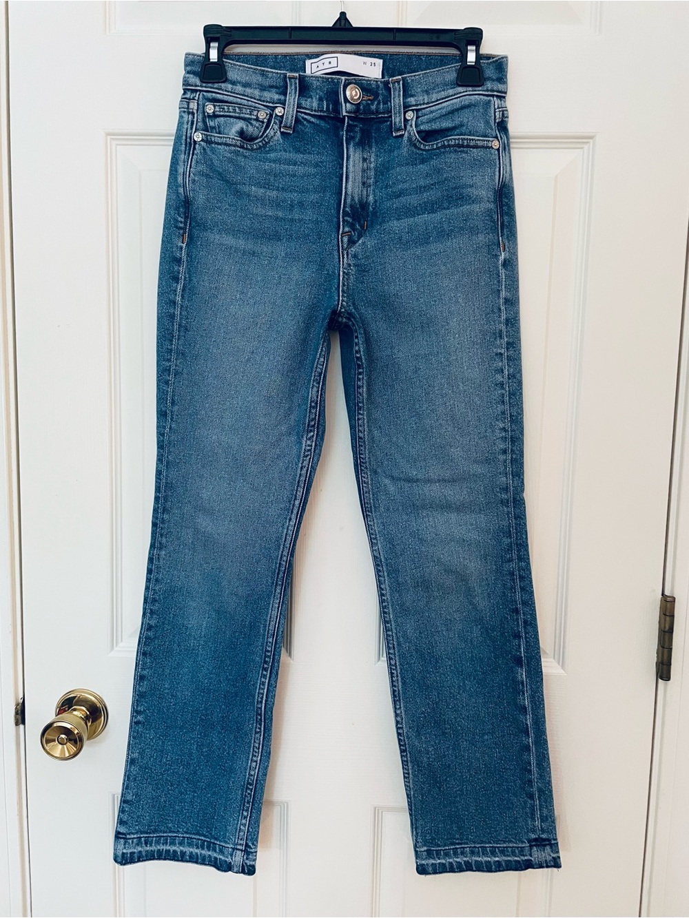 AYR The Yes Yes Yes Straight Leg Jeans Size 25